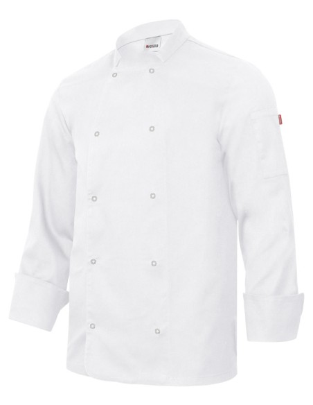 CHAQUETA COCINA AUTOMATICOS ML. BLANCO TALLA 44-64